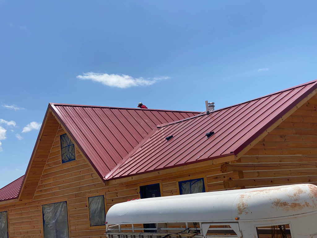 Metal Roofing installation